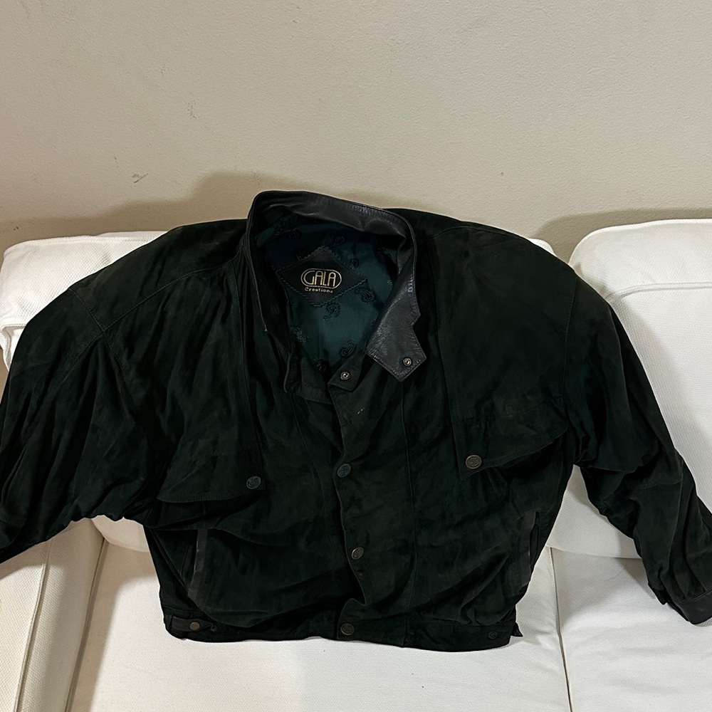Gian Men's Black Bomber Jacket